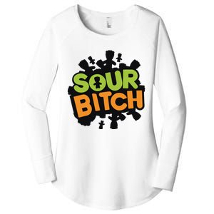 Sour Bitch Women's Perfect Tri Tunic Long Sleeve Shirt