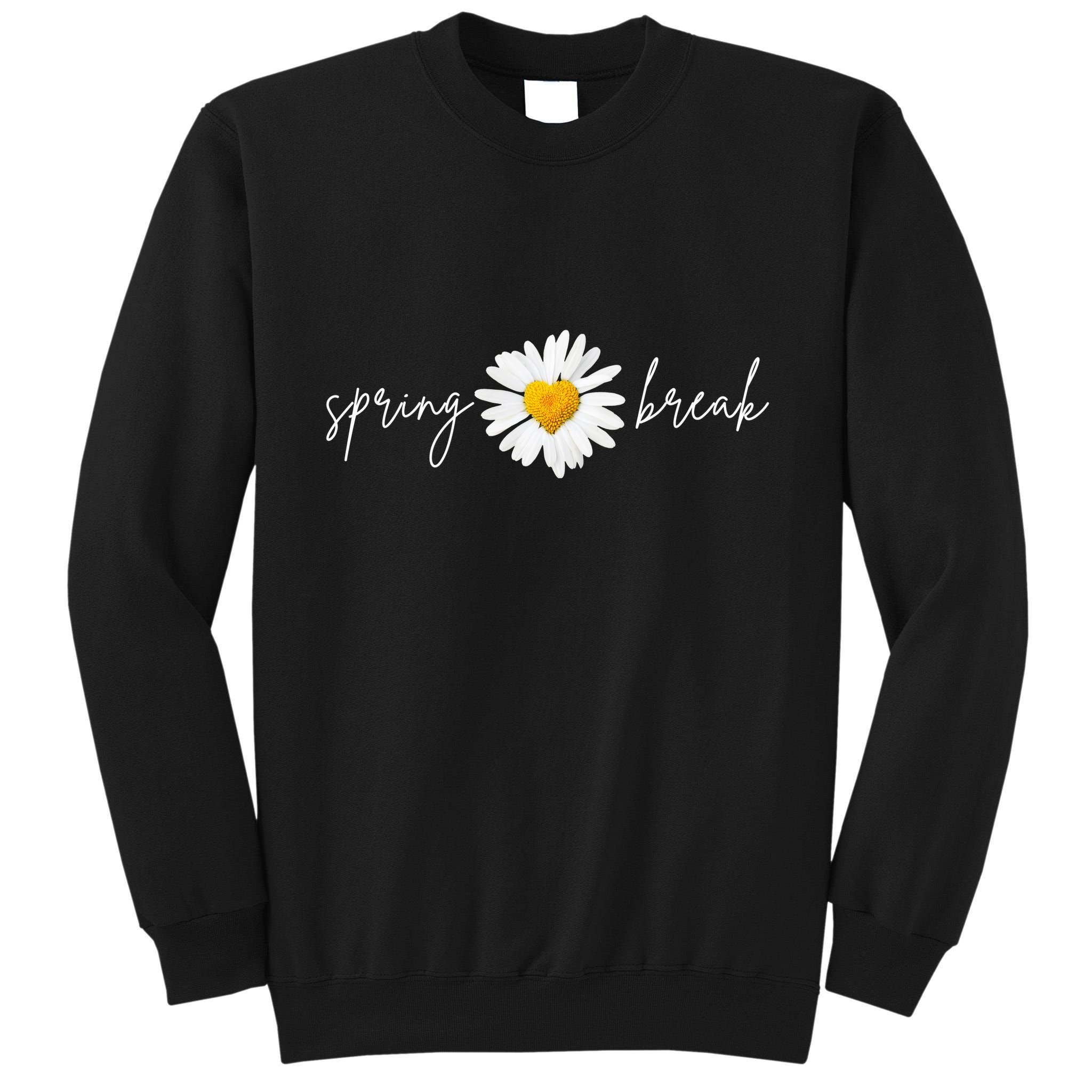 Spring Break Sunflower Tall Sweatshirt