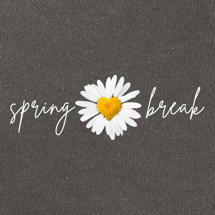 Spring Break Sunflower Cotton Canvas Backpack