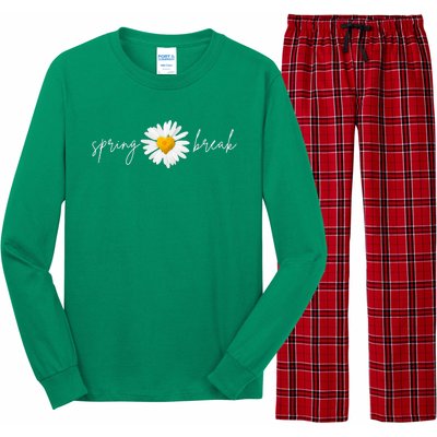 Spring Break Sunflower Long Sleeve Pajama Set