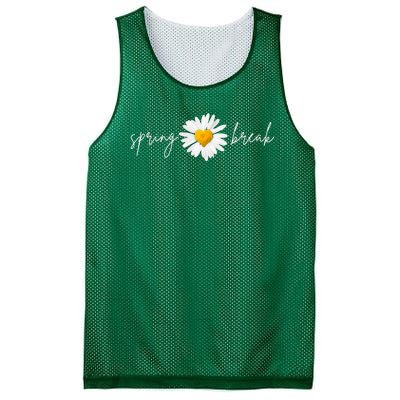 Spring Break Sunflower Mesh Reversible Basketball Jersey Tank