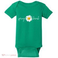 Spring Break Sunflower Baby Bodysuit