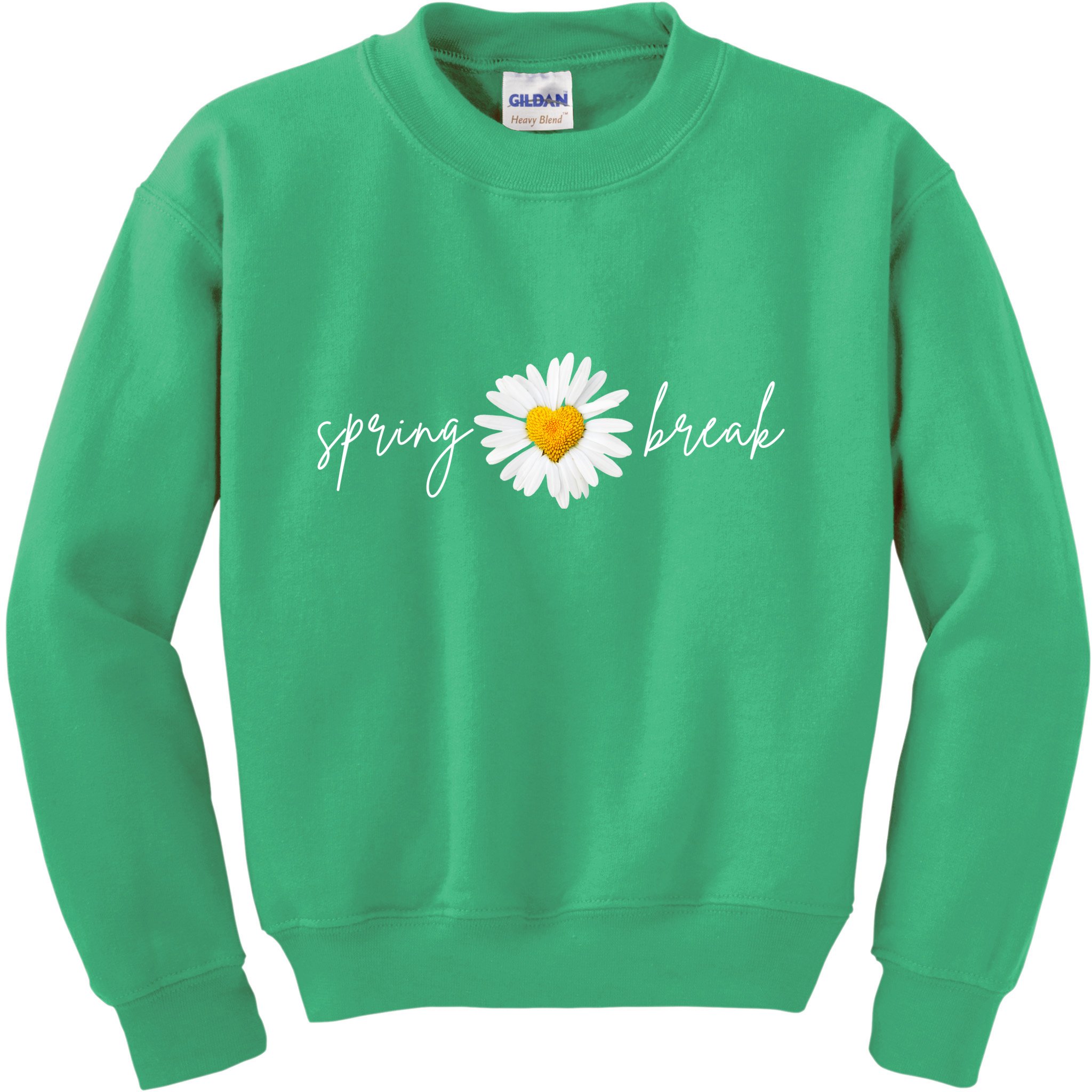 Spring Break Sunflower Kids Sweatshirt