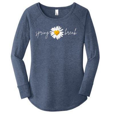 Spring Break Sunflower Women's Perfect Tri Tunic Long Sleeve Shirt