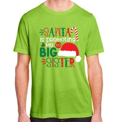 Santa Big Sister For Girl Adult ChromaSoft Performance T-Shirt