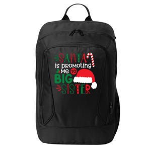 Santa Big Sister For Girl City Backpack