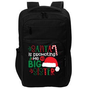 Santa Big Sister For Girl Impact Tech Backpack