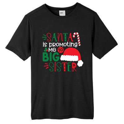 Santa Big Sister For Girl Tall Fusion ChromaSoft Performance T-Shirt