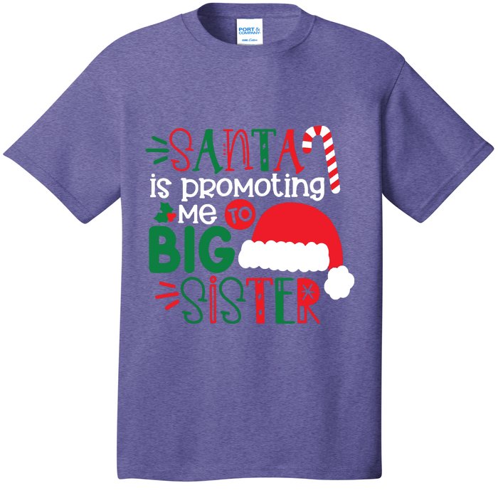 Santa Big Sister For Girl T-Shirt