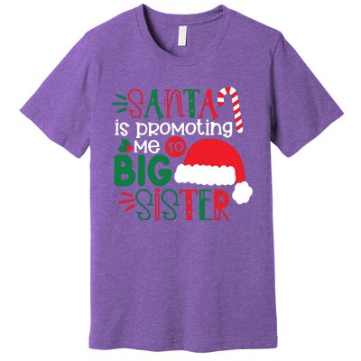 Santa Big Sister For Girl Premium T-Shirt