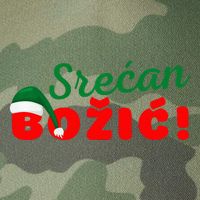 Srecan Bozic Serbian Merry Christmas Srecan Bozic Legacy Tie Dye Trucker Hat