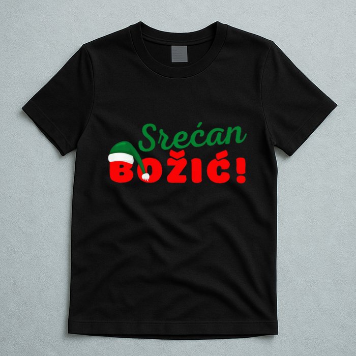 Srecan Bozic Serbian Merry Christmas Srecan Bozic T-Shirt