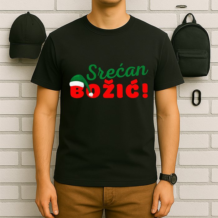 Srecan Bozic Serbian Merry Christmas Srecan Bozic T-Shirt