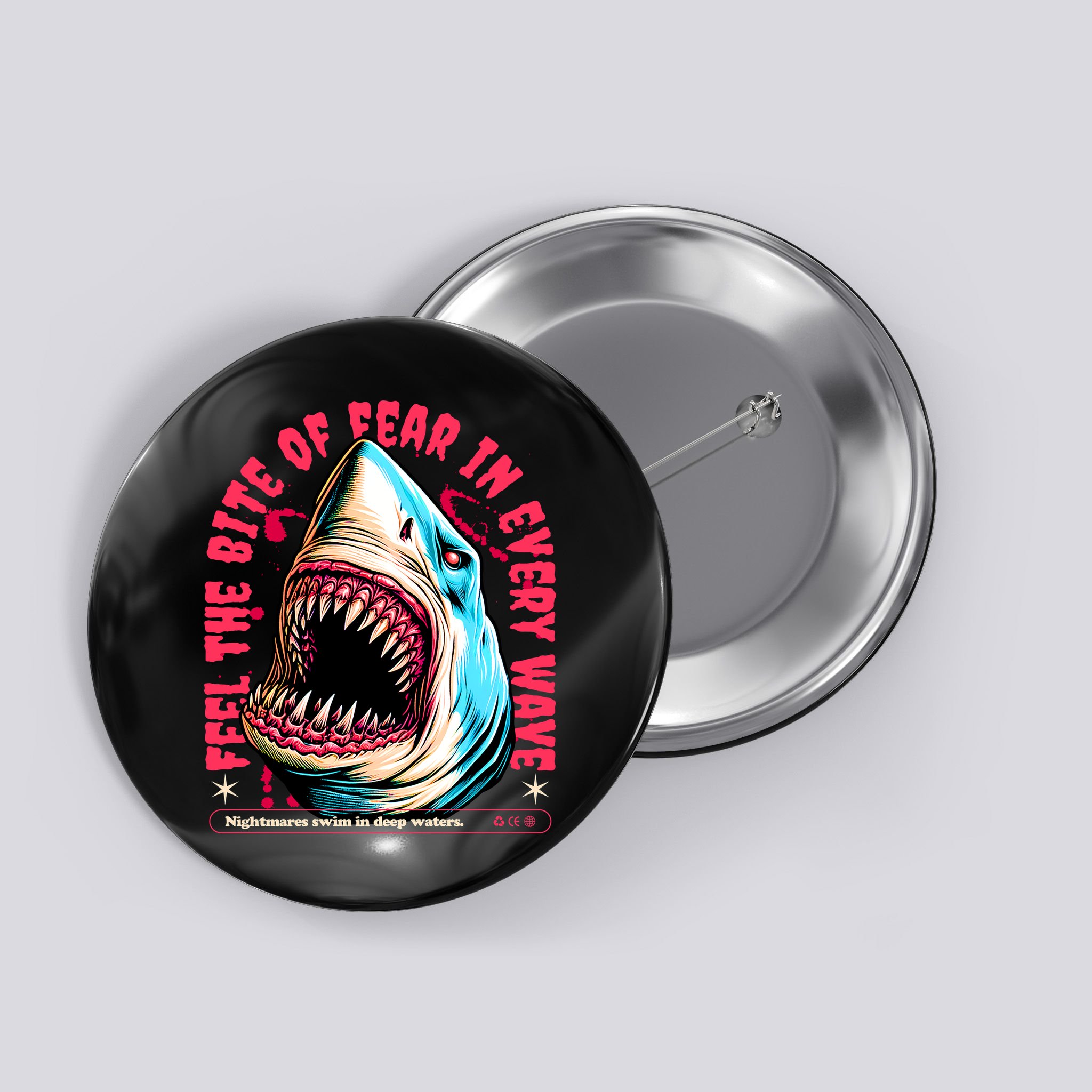 SHARK BITE Button