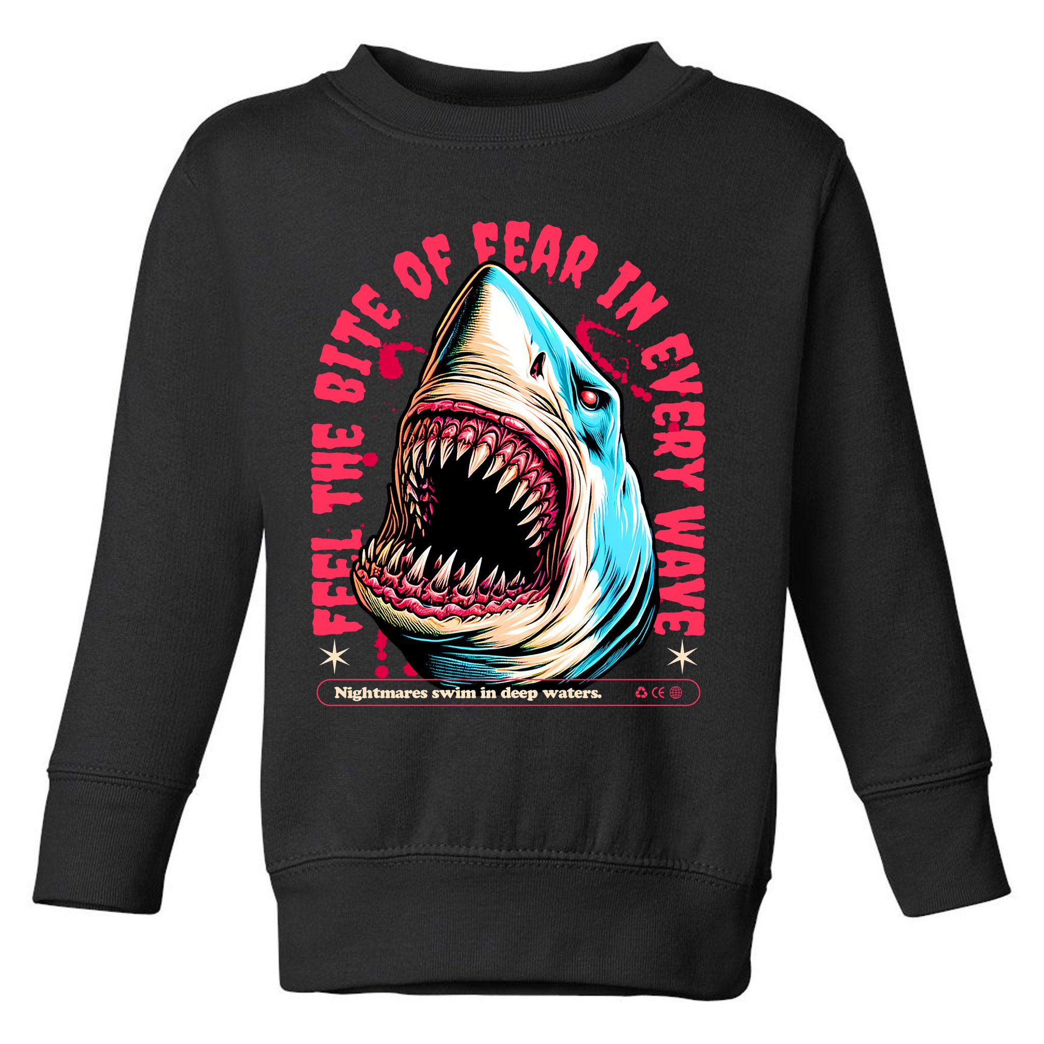 SHARK BITE Toddler Sweatshirt