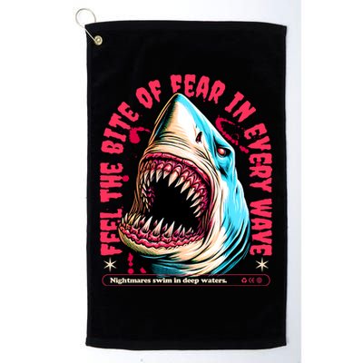SHARK BITE Golf Towel