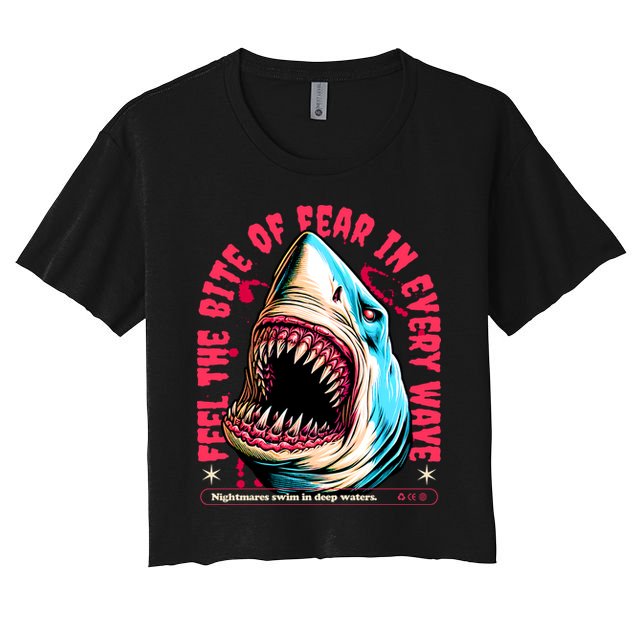 SHARK BITE Crop Top