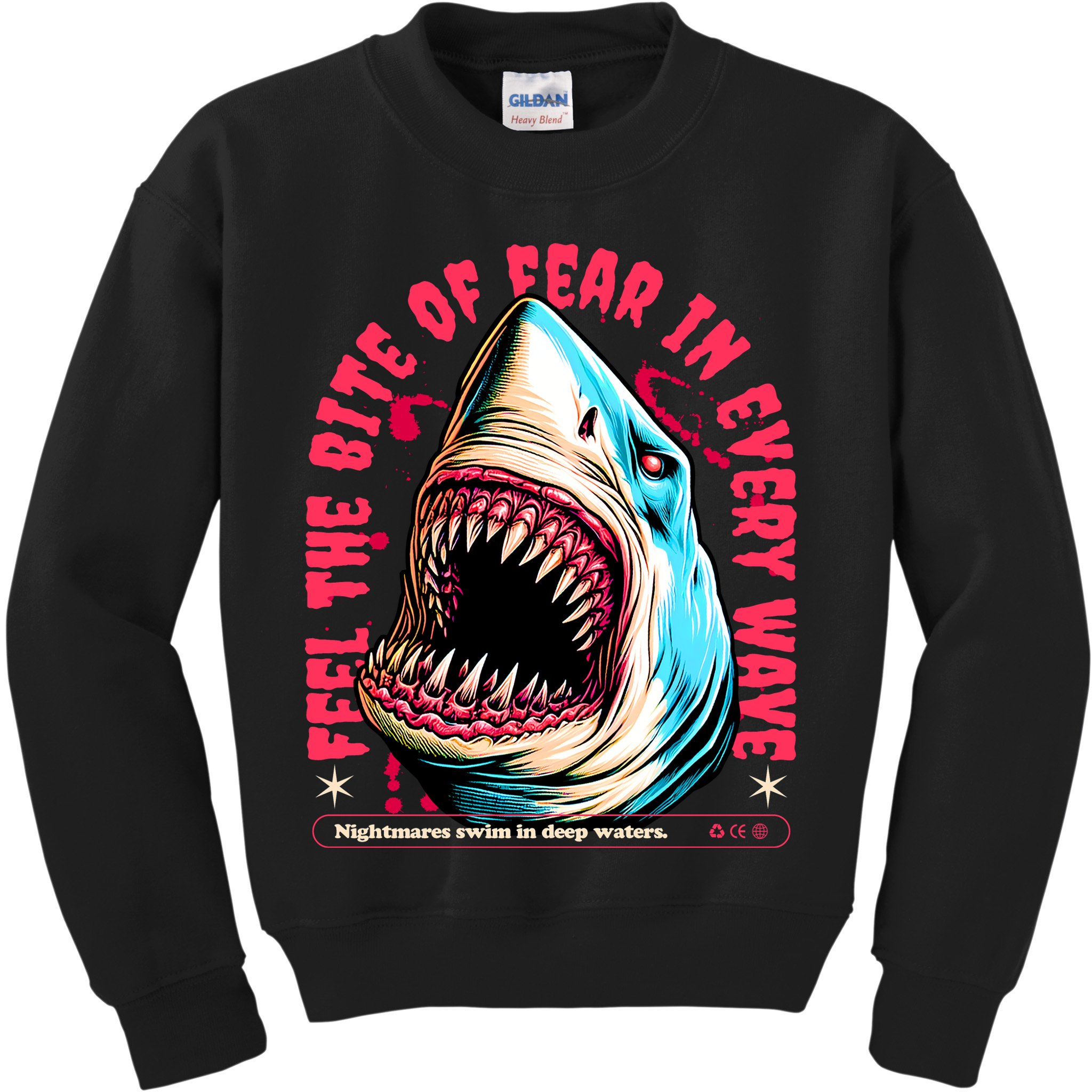 SHARK BITE Kids Sweatshirt