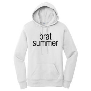 Simple Brat Summer Slogan Women's Pullover Hoodie