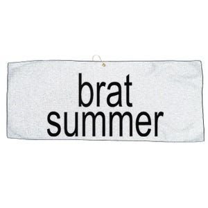 Simple Brat Summer Slogan Large Microfiber Waffle Golf Towel