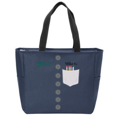 Simple Basic Zip Tote Bag