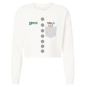 Simple Basic Cropped Pullover Crew