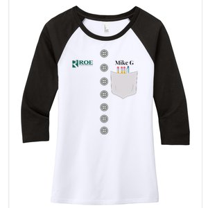 Simple Basic Women's Tri-Blend 3/4-Sleeve Raglan Shirt