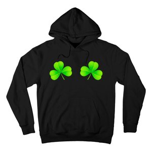 Shamrock Boobs Saint St Patrick's Paddys Day Irish Boobies Hoodie