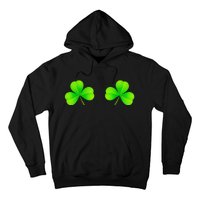 Shamrock Boobs Saint St Patrick's Paddys Day Irish Boobies Hoodie