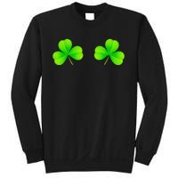 Shamrock Boobs Saint St Patrick's Paddys Day Irish Boobies Sweatshirt