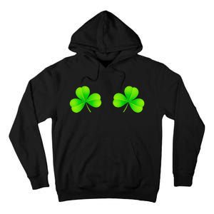 Shamrock Boobs Saint St Patrick's Paddys Day Irish Boobies Tall Hoodie