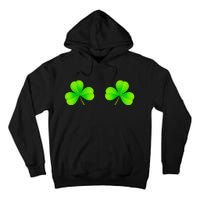 Shamrock Boobs Saint St Patrick's Paddys Day Irish Boobies Tall Hoodie