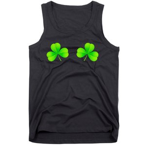 Shamrock Boobs Saint St Patrick's Paddys Day Irish Boobies Tank Top