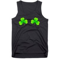 Shamrock Boobs Saint St Patrick's Paddys Day Irish Boobies Tank Top