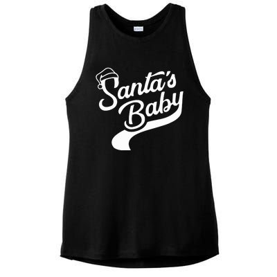 SantaS Baby Ladies PosiCharge Tri-Blend Wicking Tank