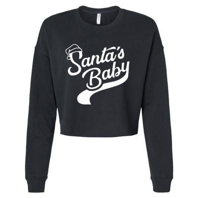 SantaS Baby Cropped Pullover Crew