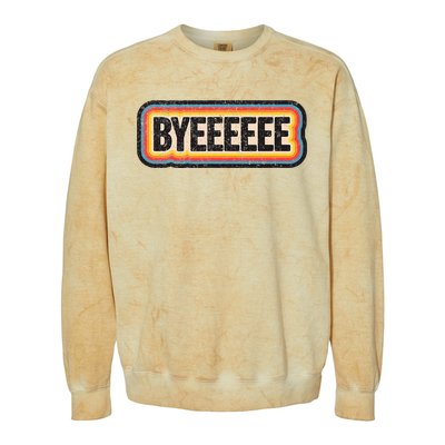 Smartless Bye Colorblast Crewneck Sweatshirt