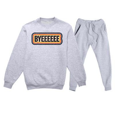 Smartless Bye Premium Crewneck Sweatsuit Set