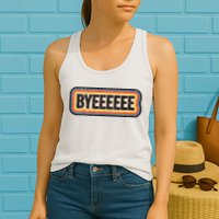 Smartless Bye Womens Tank Top