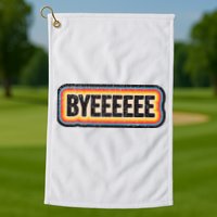 Smartless Bye Golf Towel