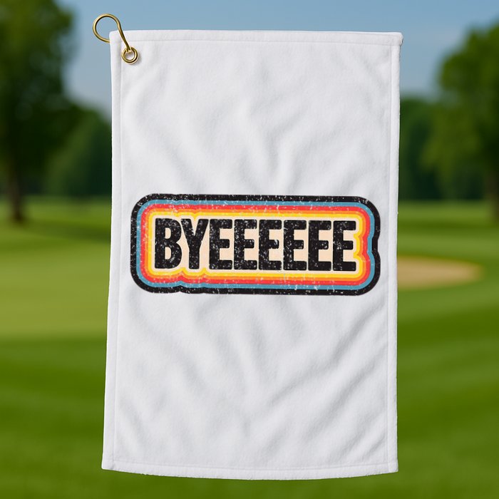 Smartless Bye Golf Towel