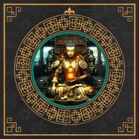 Steampunk Buddha Adult Drive Performance Visor