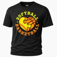 Softball Basketball Cooling Performance Crew T-Shirt