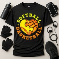 Softball Basketball Cooling Performance Crew T-Shirt