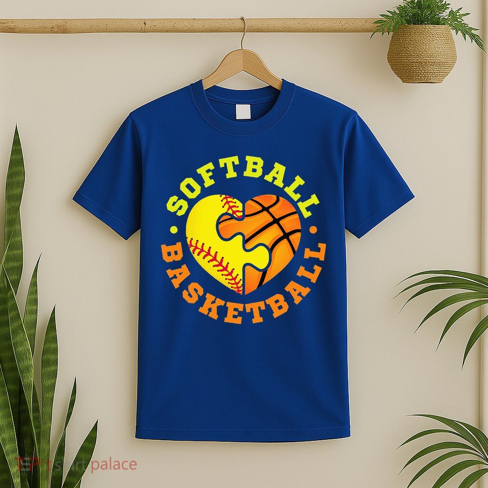 Softball Basketball T-Shirt