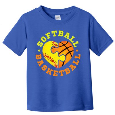 Softball Basketball Toddler T-Shirt