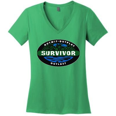 Survivor Borneo Women's V-Neck T-Shirt