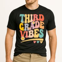 Third Grade Vibes For Girl Boy 3rd Grade Teacher Cooling Performance Crew T-Shirt
