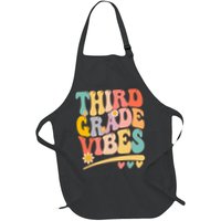 Third Grade Vibes For Girl Boy 3rd Grade Teacher Apron
