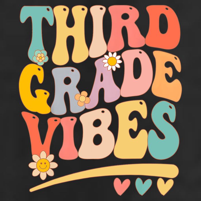 Third Grade Vibes For Girl Boy 3rd Grade Teacher Adult Drive Performance Visor
